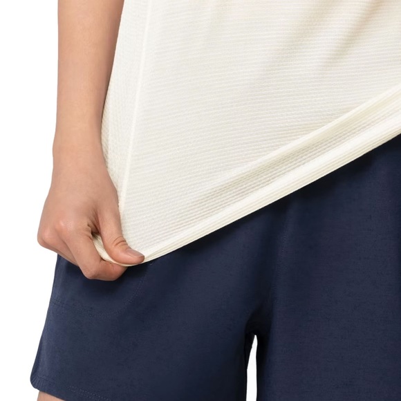 NWT $58 allbirds Women's Natural Run Short Sleeve Tshirt White - Picture 4 of 5